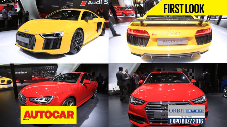 New Audi A4, Audi R8 V10 plus first look video